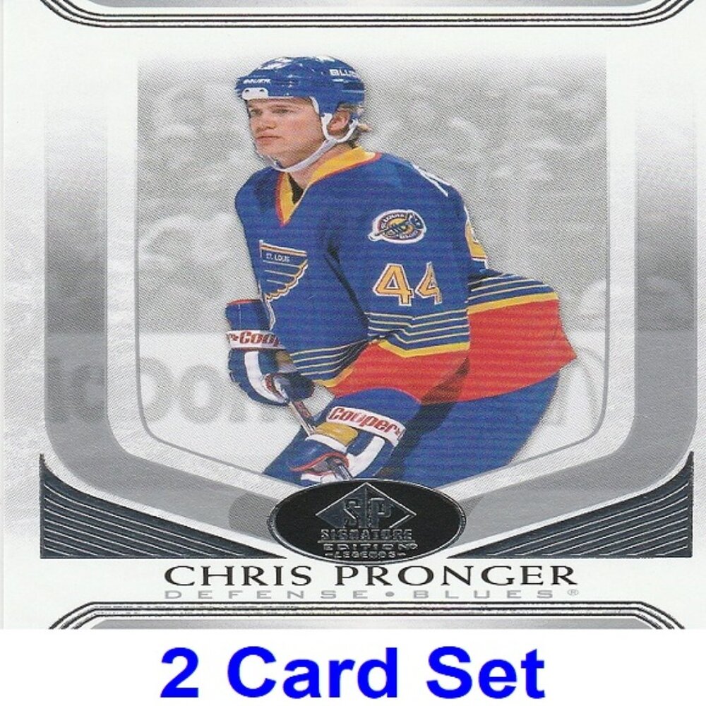 Chris Pronger Hockey Card Collection